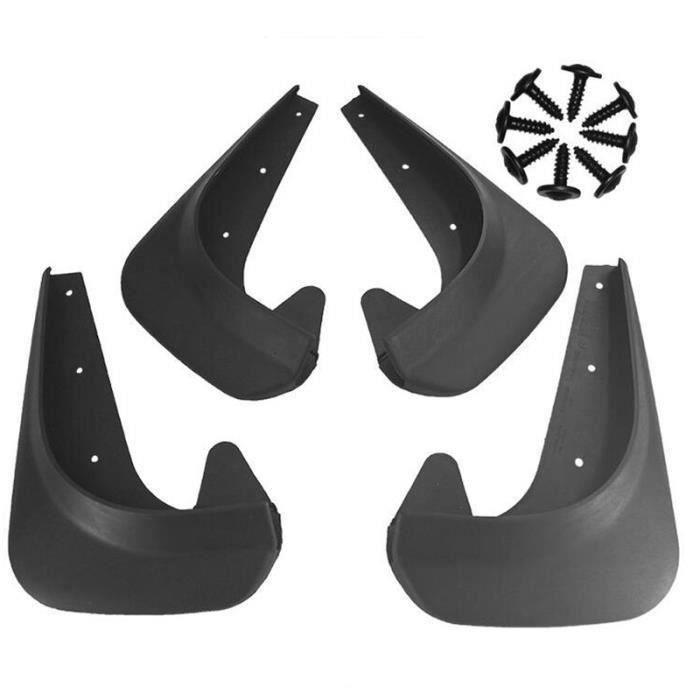 Bavettes Garde Boue pour Skoda Yeti 2010-2017 Pare-Boue Plastique Noir 2Pcs