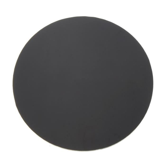 Plaque Circulaire En Plastique Acrylique Noire 3mm Miroir Rond De Coupe Au  DiamÈTre: 50mm - Cdiscount Maison