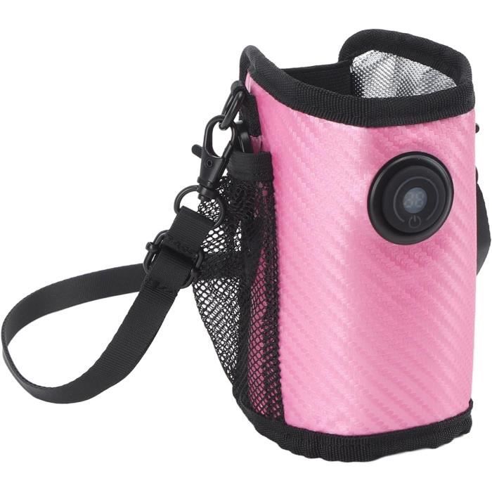 Chauffe-biberon Isotherme 350 Ml - Acier Inoxydable 304 - Affichage Tactile - Batterie 15000 MAh - Transport Facile