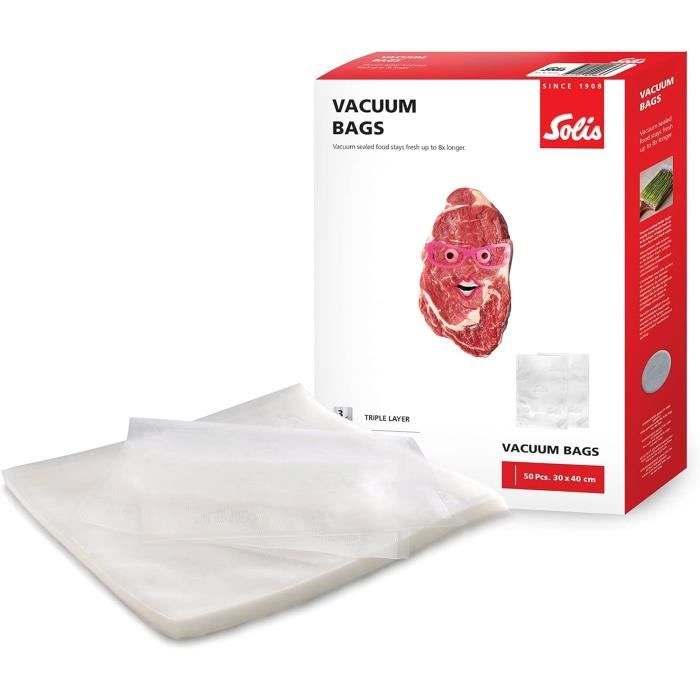 Sac sous vide outlet alimentaire reutilisable