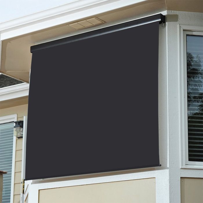 Store vertical enrouleur extérieur pour terrasse ou balcon - Anthracite