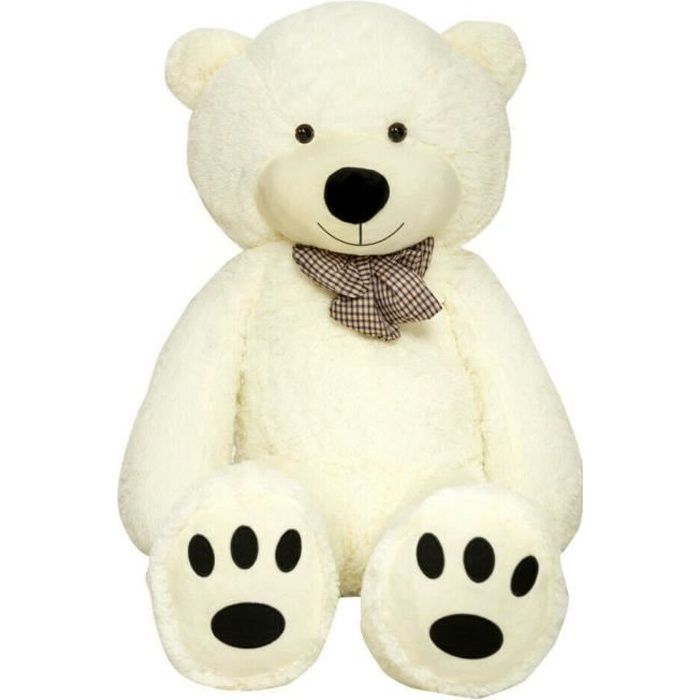 TEDBI Grand Ours en Peluche Geant Nounours gigantesque S01 Cr me
