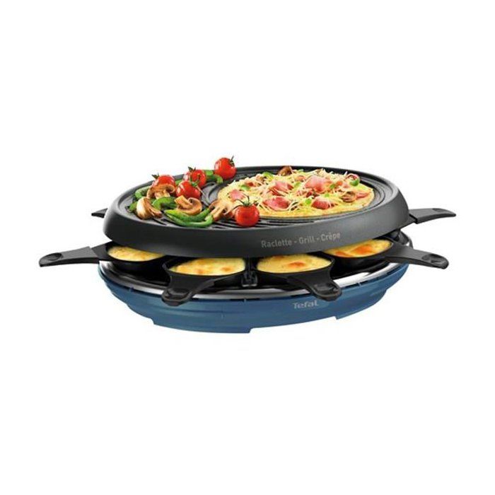 Raclette TEFAL RE310401 Colormania 8 acier - vue 6