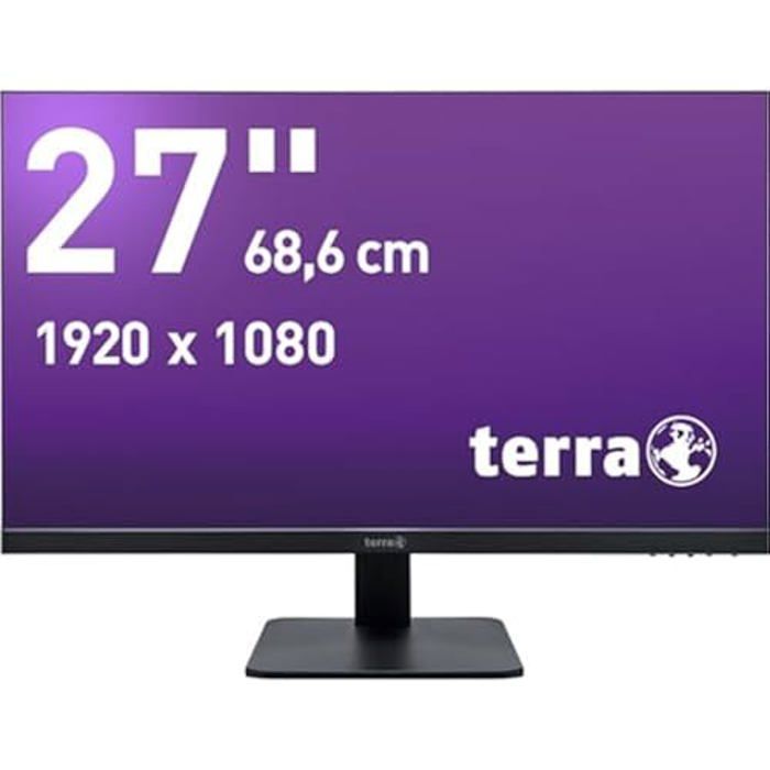 Écran PC - TERRA - 2727W V2 - 27 pouces - Full HD - HDMI/DP/USB-C - AMD FreeSync