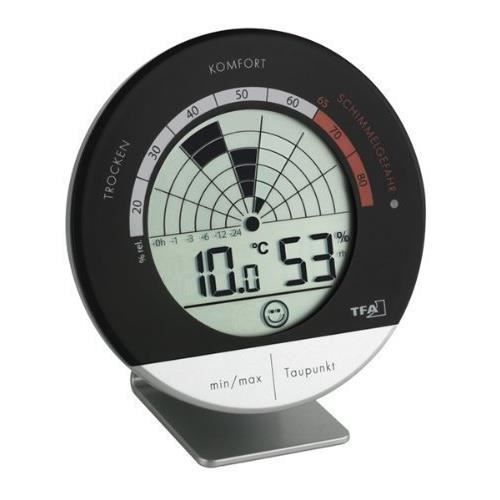 TFA DOSTMANN 30.5032 SCHIMMEL RADAR THERMO-HYGR…