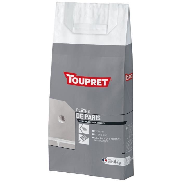 Plâtre de paris TOUPRET 1Kg BCPLA01 - vue 2