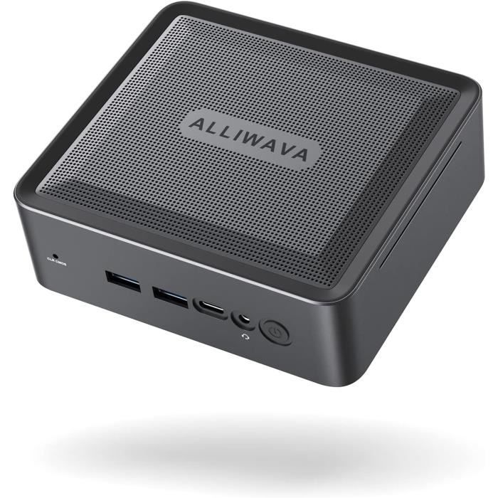 AskHand Mini PC AMD Ryzen 5 5600H 4.2GHz 6C/12T 32GB RAM 1TB NVME SSD Windows 11 Pro/WiFi 6/BT-5.2/USB-C 3.0/2*HDMI 4K @60Hz Saída simultânea de 3 telas, casa/escritório/jogo Mini computador AskHand Mini PC AMD Ryzen 5 5600H 4.2GHz 6C/12T 32GB RAM 1TB NVME SSD Windows 11 Pro/WiFi 6/BT-5.2/USB-C 3.0/2*HDMI 4K @60Hz Saída simultânea de 3 telas, casa/escritório/jogo Mini computador