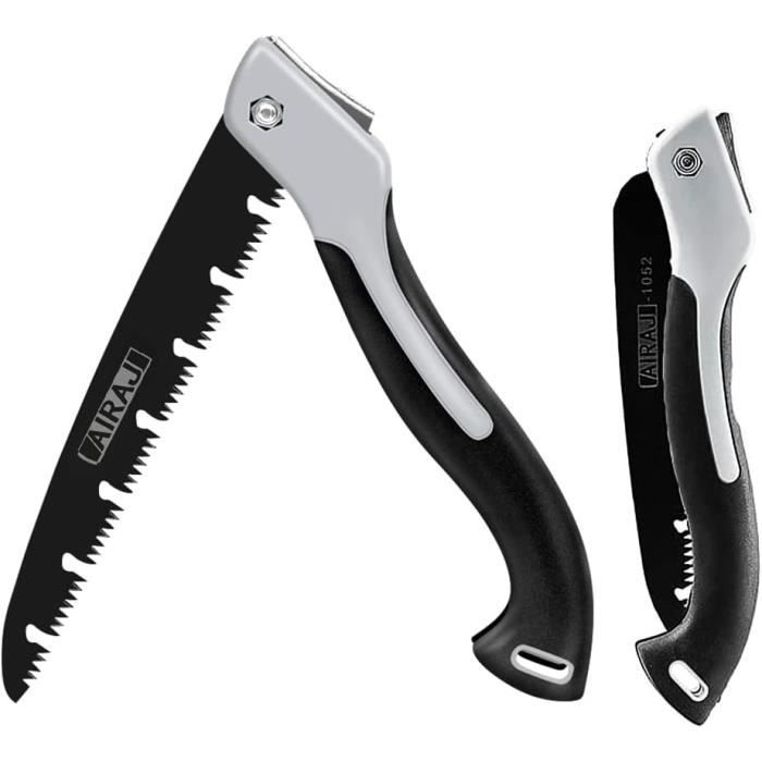 Scie À Main À La Main En Acier Scie À Traction De Style Japonais À Double Tranchant, Lame