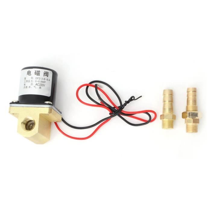 Électrovanne 2 Voies 24VDC Pour Soudeuse Argon - Marque MAXCOOL - Pression 0-0.8Mpa - Neuf Sous Emballage