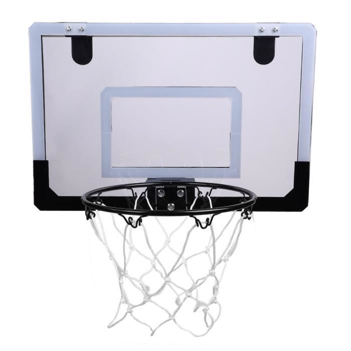 Panneau de basket-ball, Mini système de basket-ball intérieur Kit de  cerceau de panneau de porte fixé au mur pour enfants