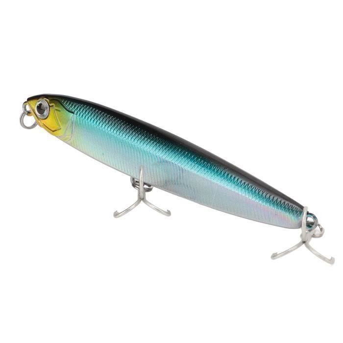 Leurre Flottant Popper pour la Pêche en Surface, Appât Artificiel pour Attraper des Poissons comme le Thon ou le Bar, Disponible en 8 Couleurs, 17cm, 81g 18 Leurre Flottant Popper pour la Pêche en Surface, Appât Artificiel pour Attraper des Poissons comme le Thon ou le Bar, Disponible en 8 Couleurs, 17cm, 81g 18