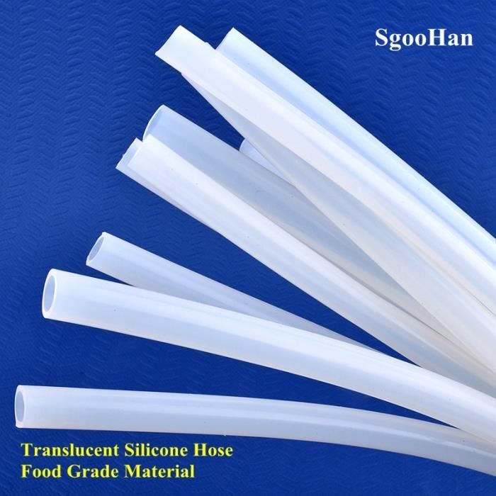 Hosifiy Tuyau en silicone transparent, pour usage alimentaire