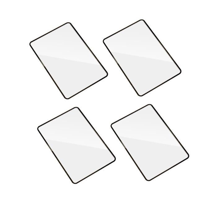 Ndier Loupe De Poche Avec Règle Et Marque-page Grossissement 3 Couleur