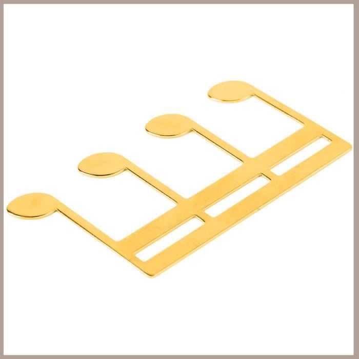 Lyre Saxophone Pour Fanfare - Support De Partition Portable Argent Avec Clip