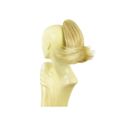 Postiche Queue De Cheval Femme - 28 Cm - Blanc - Synthétique - Neuf Avec étiquettes