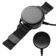 Câble de charge USB chargeur rapide adaptateur secteur pour Samsung Galaxy Watch Active 2 accessoires de montre intelligente Noir-1