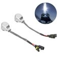 2 pièces Câble de douille de douille pour ampoules Xenon HID D2S D2R D2C D4S et ballasts Aluminium HB014-1