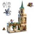 LEGO® 76401 Harry Potter La Cour de Poudlard : le Sauvetage de Sirius, Jouet et Figurine d'Hippogriffe avec Château Fort et Balai-1