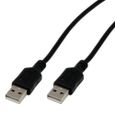 MCL Câble USB 2.0 Samar - USB (M) pour USB (M) - 5 m - Noir-1