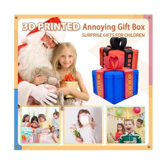 Boîte Cadeau Really Annoying Avec Vis Torsadées - Coffret Surprise Farce Et Attrape Hilarant 3D, Idéal Anniversaire, Noël Et Fêtes (A, 8x8x8cm) Boîte Cadeau Surprise Farce Boîte Cadeau Really Annoying Avec Vis Torsadées - Coffret Surprise Farce Et Attrape Hilarant 3D, Idéal Anniversaire, Noël Et Fêtes (A, 8x8x8cm) Boîte Cadeau Surprise Farce