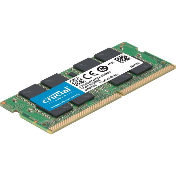 Integral 8GO DDR4 RAM 2666MHz SODIMM Mémoire pour ordinateur portable /  notebook PC4-21333 : : Informatique