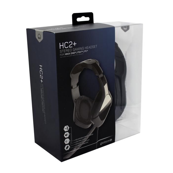 Gioteck HC2 Casque Gaming Stereo filaire pour PS4 Xbox One
