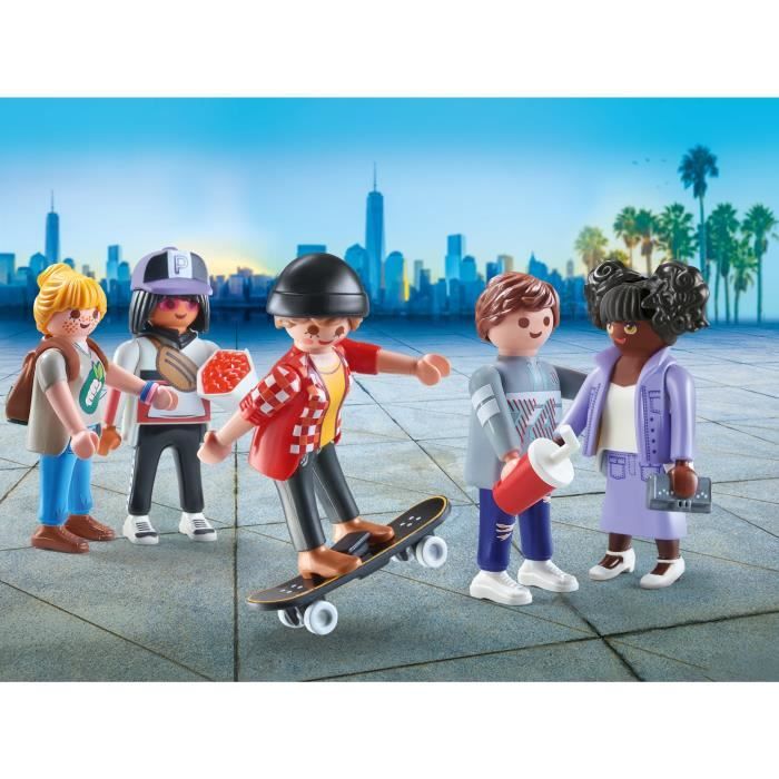 Lot De 7 Personnages Playmobil D'occasion - Figurines Et Accessoires