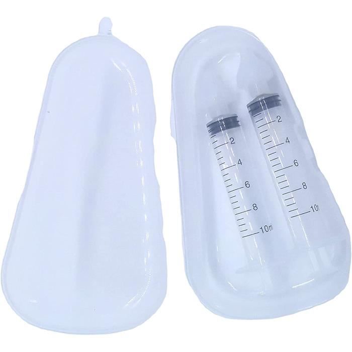 Kit de 2 seringues de lavage de nez de bébé - mouche-bébé - Nildor