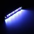 18cm Submersible Aquarium Poisson LED Lampe Barre Lumière Éclairage EU Prise Bleu Blanc-2