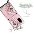 LA COQUE FRANCAISE Coque cordon Samsung Galaxy S20 Dessin Rose Pivoine-2