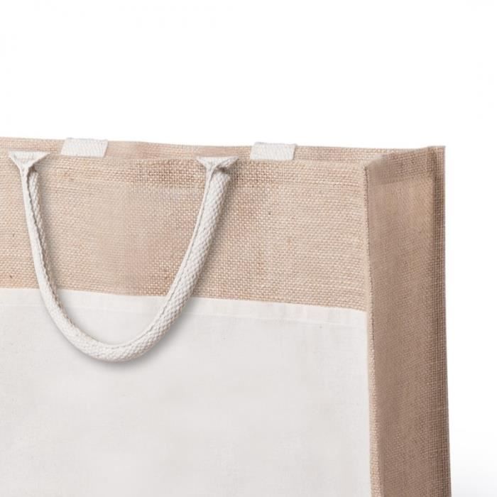 Sac toile de jute - Cdiscount