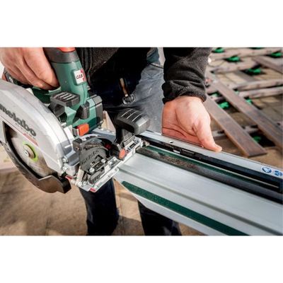 Rail De Guidage Aluminium 300mm Ou 400mm Pour Scie Circulaire - Kit Avec Pinces - Coupe Précise Bois