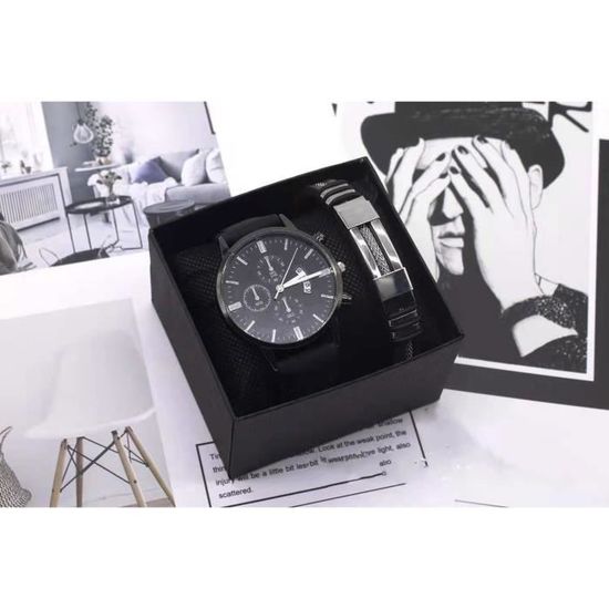 Montre geneva quartz homme 2025