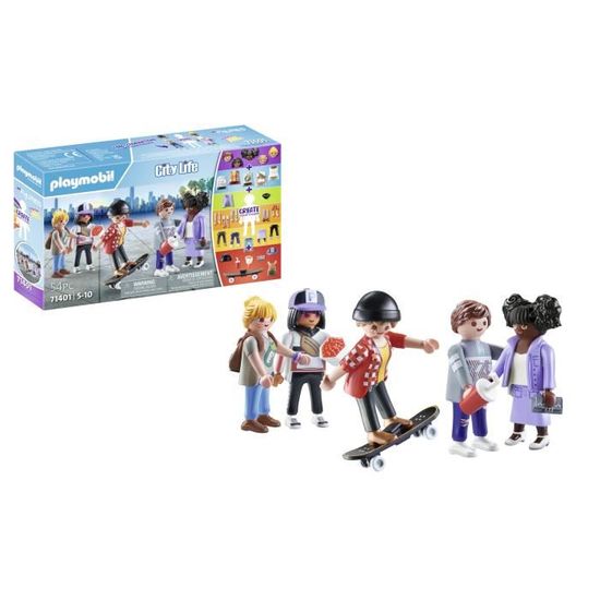 PLAYMOBIL 71401 Personnages contemporains, My Figures, City Life, Dès 5