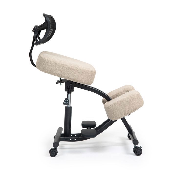 kenoko SUGURI Chaise à Genoux Ergonomique - Chaise Réglable en Hauteur | Cuir écologique | Support Lombaire Respirant | roulettes Silencieuse | 130 kg Max | Bureau & Maison | Housse Lavable Macchiato kenoko SUGURI Chaise à Genoux Ergonomique - Chaise Réglable en Hauteur | Cuir écologique | Support Lombaire Respirant | roulettes Silencieuse | 130 kg Max | Bureau & Maison | Housse Lavable Macchiato