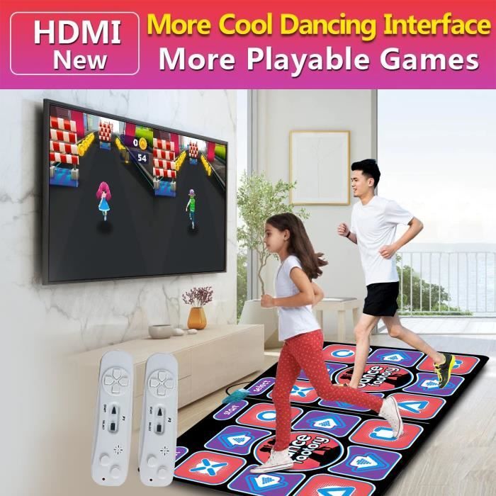 Jeux Mouvement Enfants Tapis De Danse Double Acelufly - 5 Modes Jeu TV Jeux Mouvement Enfants Tapis De Danse Double Acelufly - 5 Modes Jeu TV