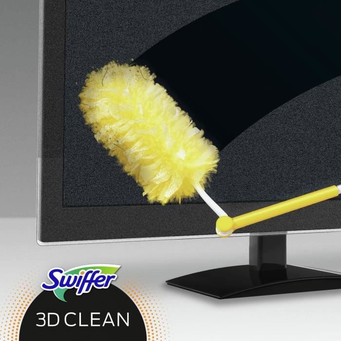 SWIFFER Duster Plumeau nettoyage 3D 360 - Recharges 5 unités - Cdiscount Au  quotidien