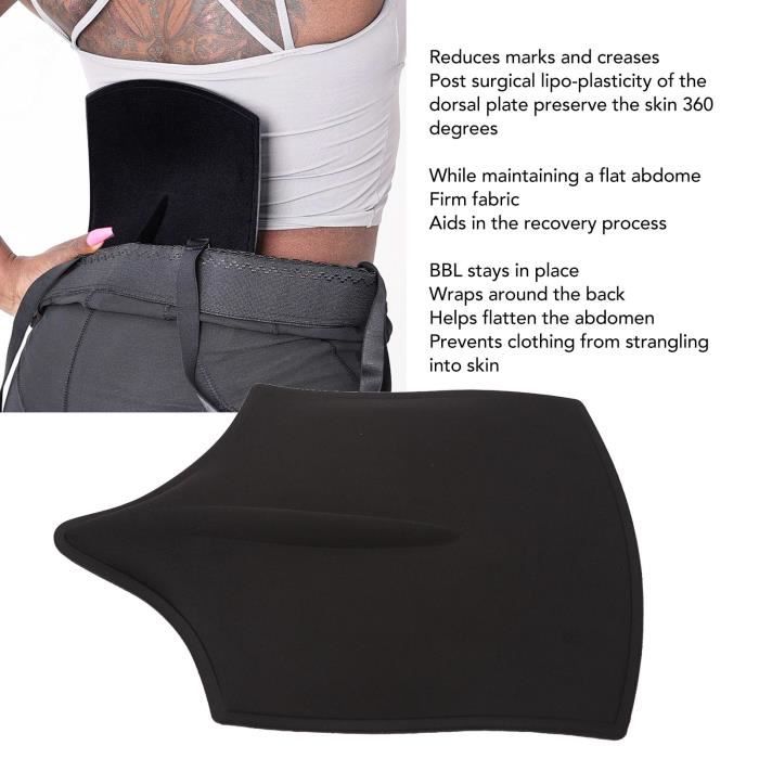Panneau De Compression Post-Liposuccion - Mousse Confortable Pour Ventre Et Dos, Aide à La Récupération Après Chirurgie
