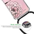 LA COQUE FRANCAISE Coque cordon Samsung Galaxy S20 Dessin Rose Pivoine-3
