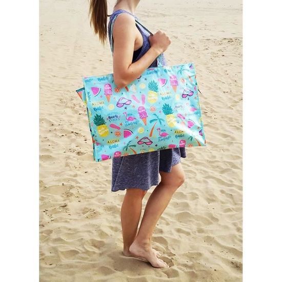 Sac de plage grande taille hot sale