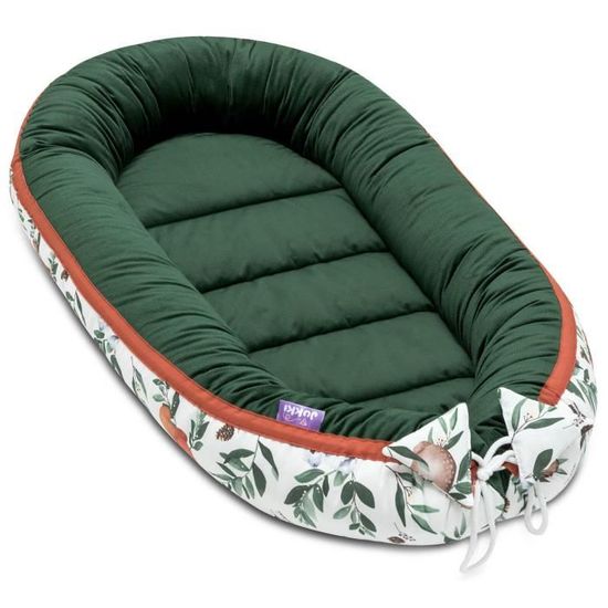 Jukki Set Cocon Bebe Avec Matelas Couverture Et 2x Oreiller Ensemble 5 Pieces Layette Cadeau Forest Story Velours Cdiscount Puericulture Eveil Bebe