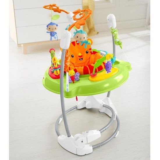 Jumperoo Fisher Price Bebe Enfant Amusant Eveil Cdiscount Puericulture Eveil Bebe
