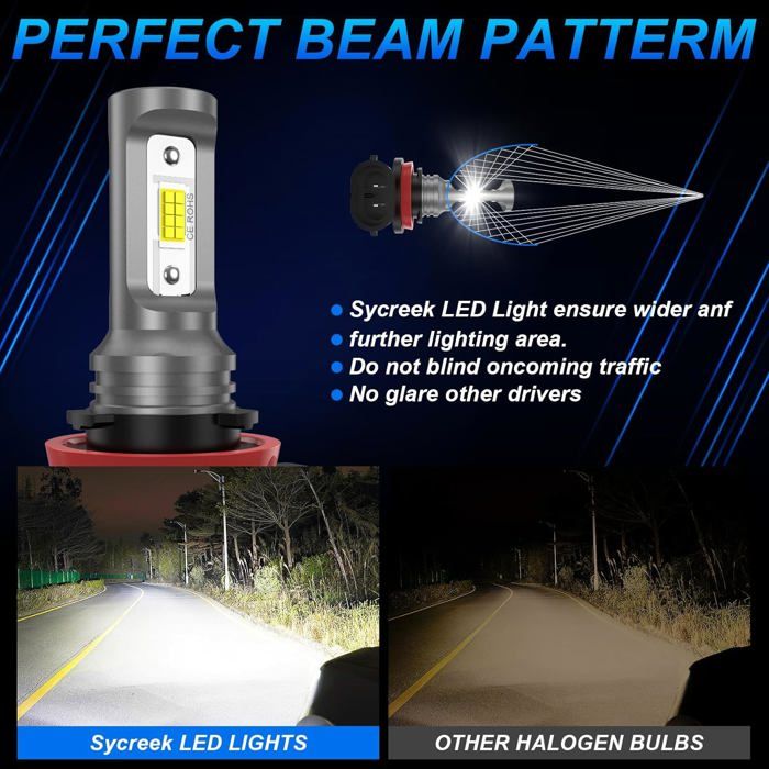 KITOSUN Lampe De Vase Ronde à LED De 10,2 Cm Avec 9 Led Super Lumineuses C 1020551