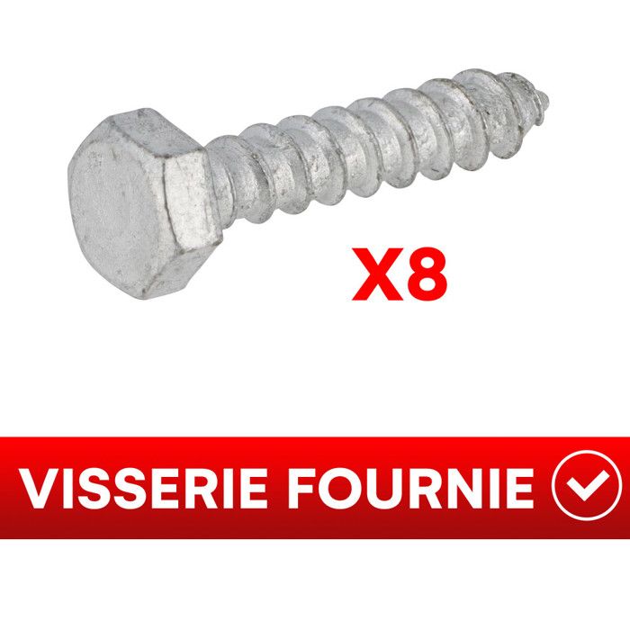 MeYuxg Housse De Protection Pour Trampoline – 8 Barres En Oxford Imperméable, Résiste Aux UV Et Intempéries, Pour Cour Et Jardin (308 Cm)