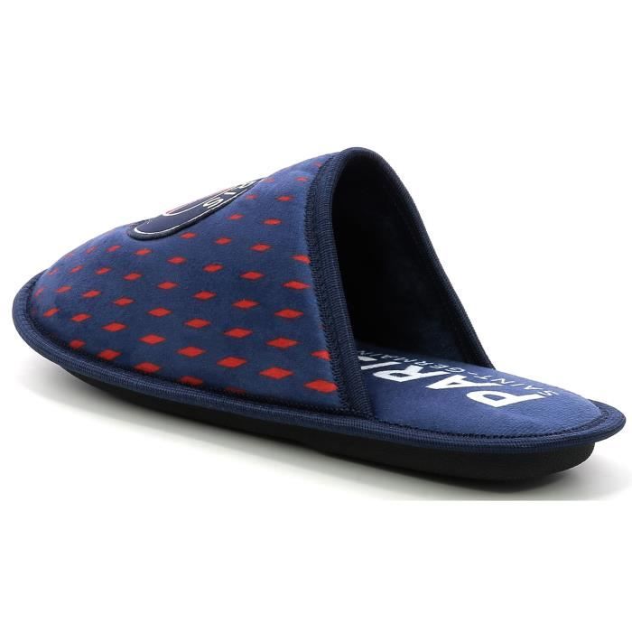 Chaussons Officiels PSG Paris Saint-Germain – Collection 100% Authentique Taille 44, Confort Suprême Pour Supporters