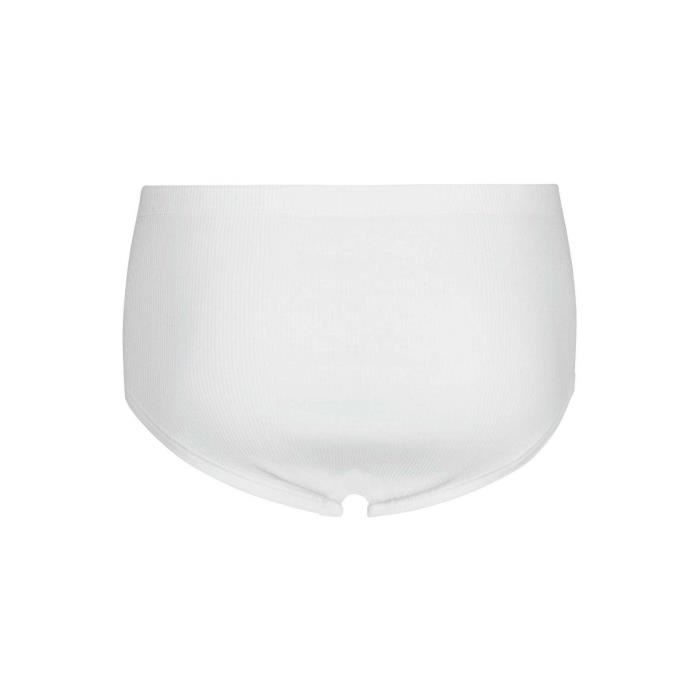 Lot De 9 Slips Hanes Hommes Coton Blanc Rayures Noires Vintage - Taille 34, Années 1960, Neufs