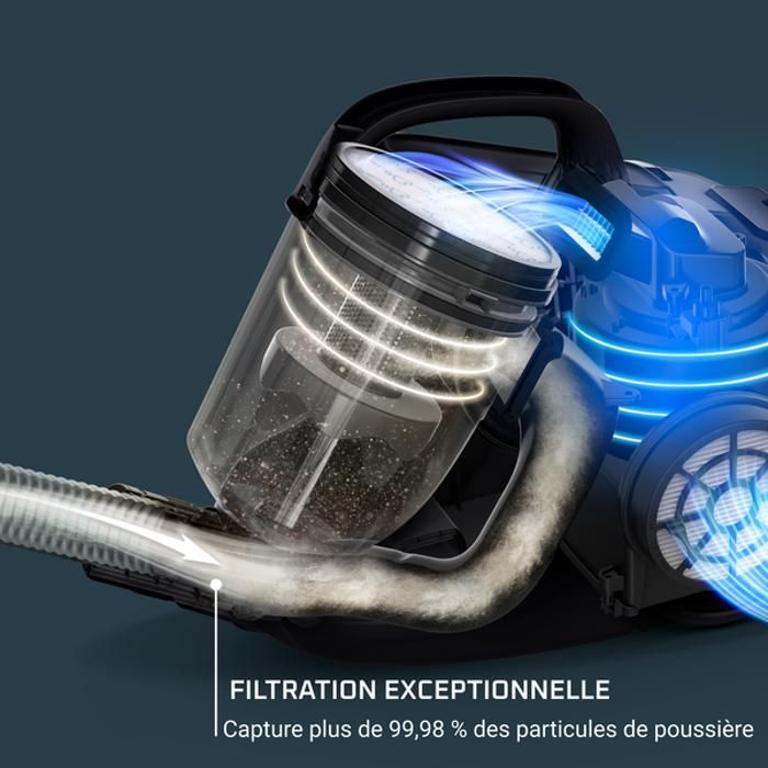 Aspirateur sans sac Rowenta Silence Force Cyclonic Spécial Maison