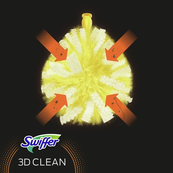 Swiffer Plumeau magnétique 3D plumeau de rechange - recharge