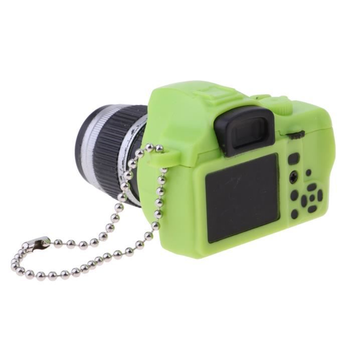Mini Caméra Rétro Pour Maison De Poupée – Appareil Photo Reflex Avec Flash Et Son – Décoration Miniature Réaliste – Accessoire DIY Micro-Paysage