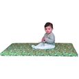 Matelas bébé nomade - TINEO - Safari - Déhoussable - 60x120 cm - Vert-4